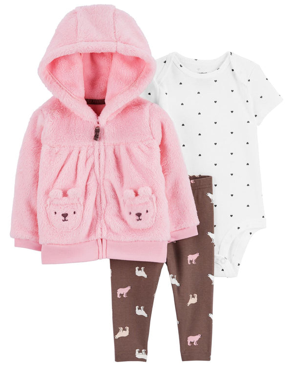 Conjunto de Mameluco Leggings y Suéter