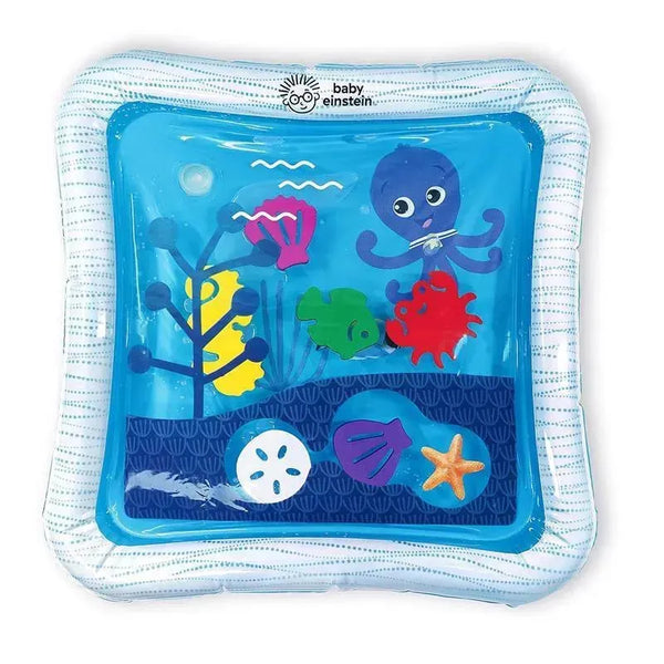 Alfombra de agua para jugar boca abajo